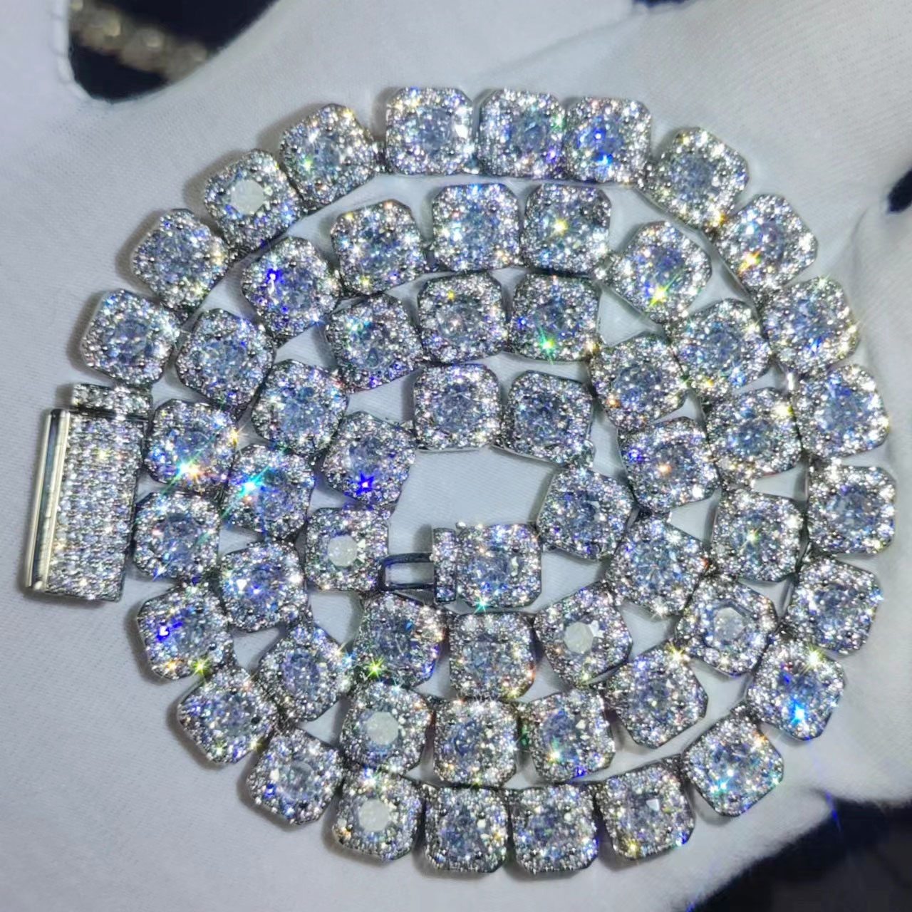 Tennis Bracelet Cubic - HHIOK Bracciale Tennis Miami con Diamanti