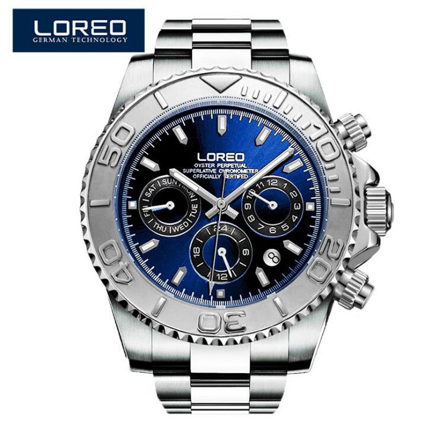 Cartier Watch Tank - Impermeabile 200m LOREO Top Brand Orologio