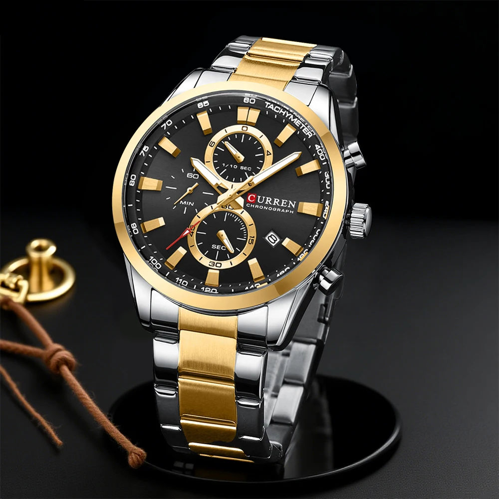 Jewellery Watches - CURREN Casual Quarzo Crono Orologi sportivi