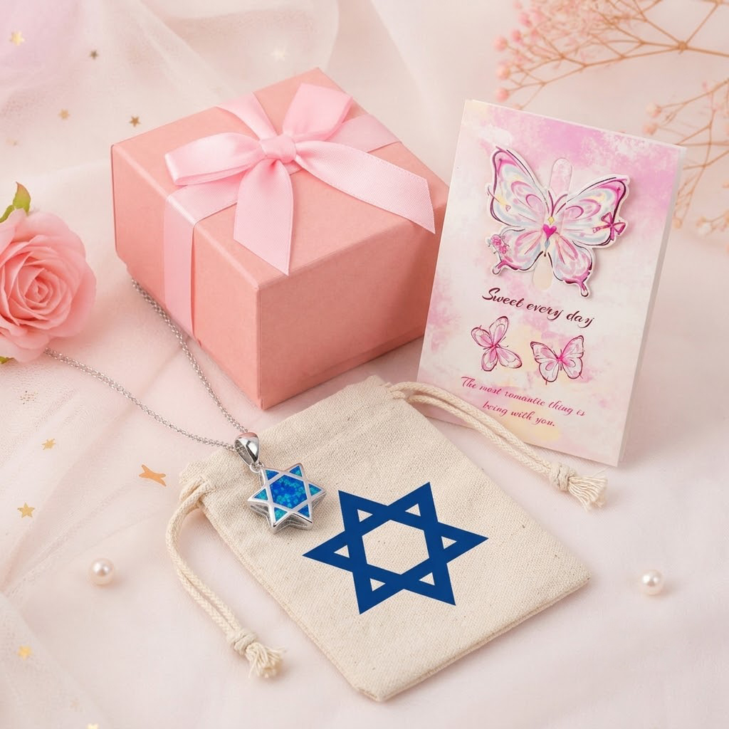 Jewelry & Watches Sp Zo O - Collana con Pendente Stella di David