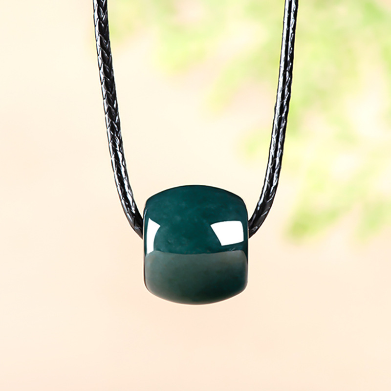 Jewelry & Watches Sp Zo O - Collana con Pendente in Smeraldo Naturale