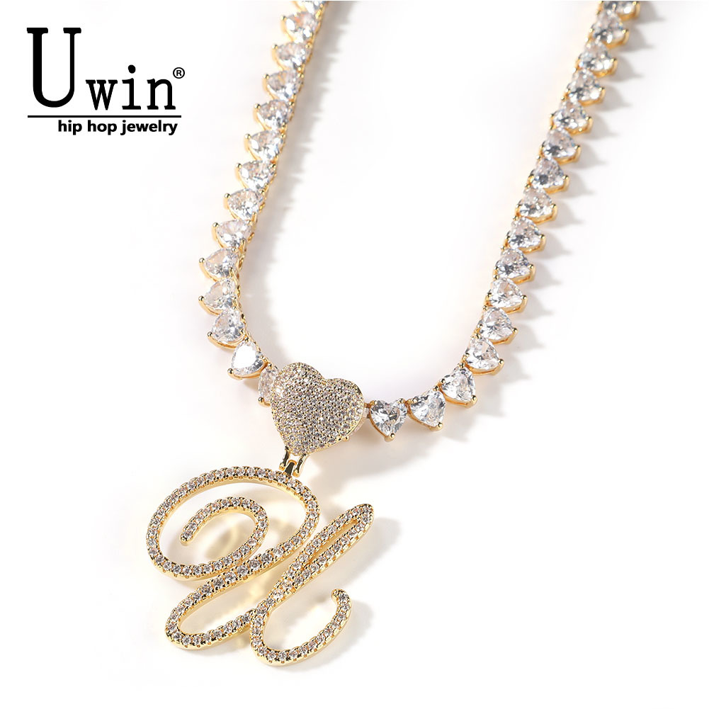 Uwin lettere corsive con caten - Tennis Bracelet Cubic recensione e prezzo