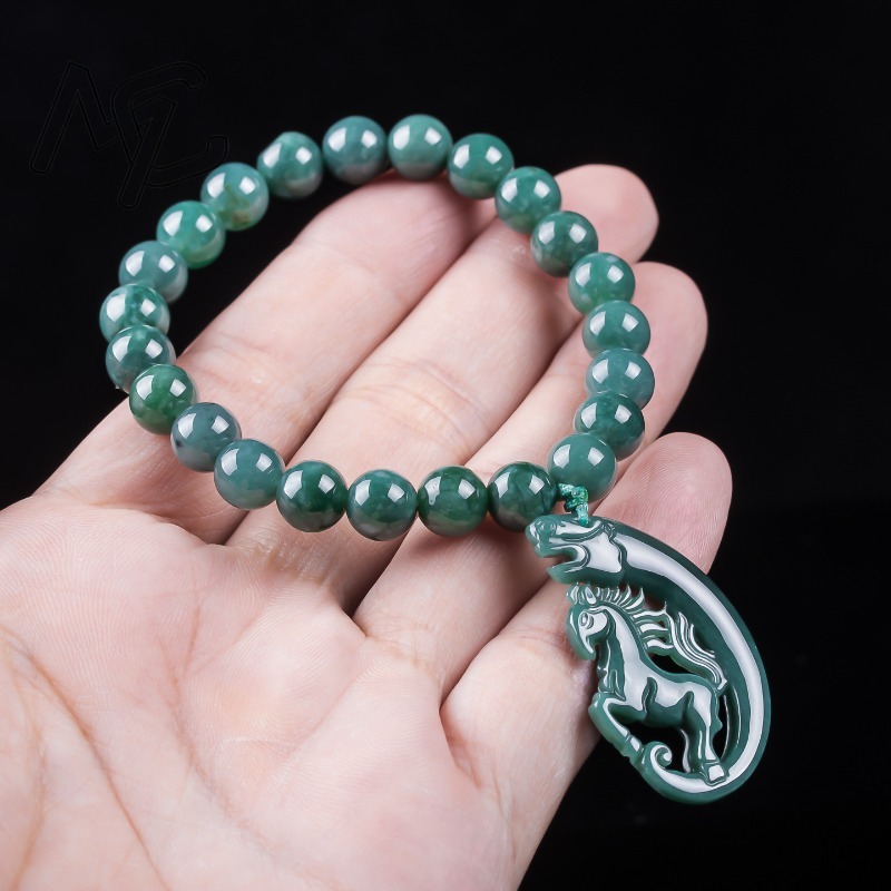 Bracciale in Giada Naturale Bl - Jewelry & Watches Sp Zo O recensione e prezzo