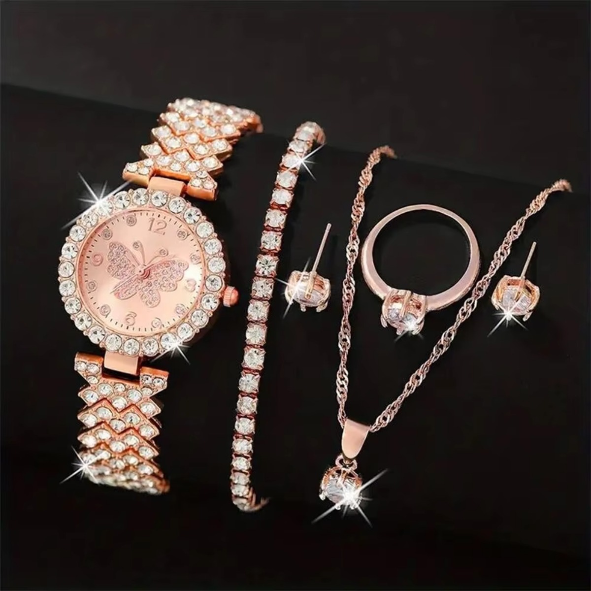 Set di 6 orologi da donna al q - Jewelry Box Watches Bracelets recensione e prezzo