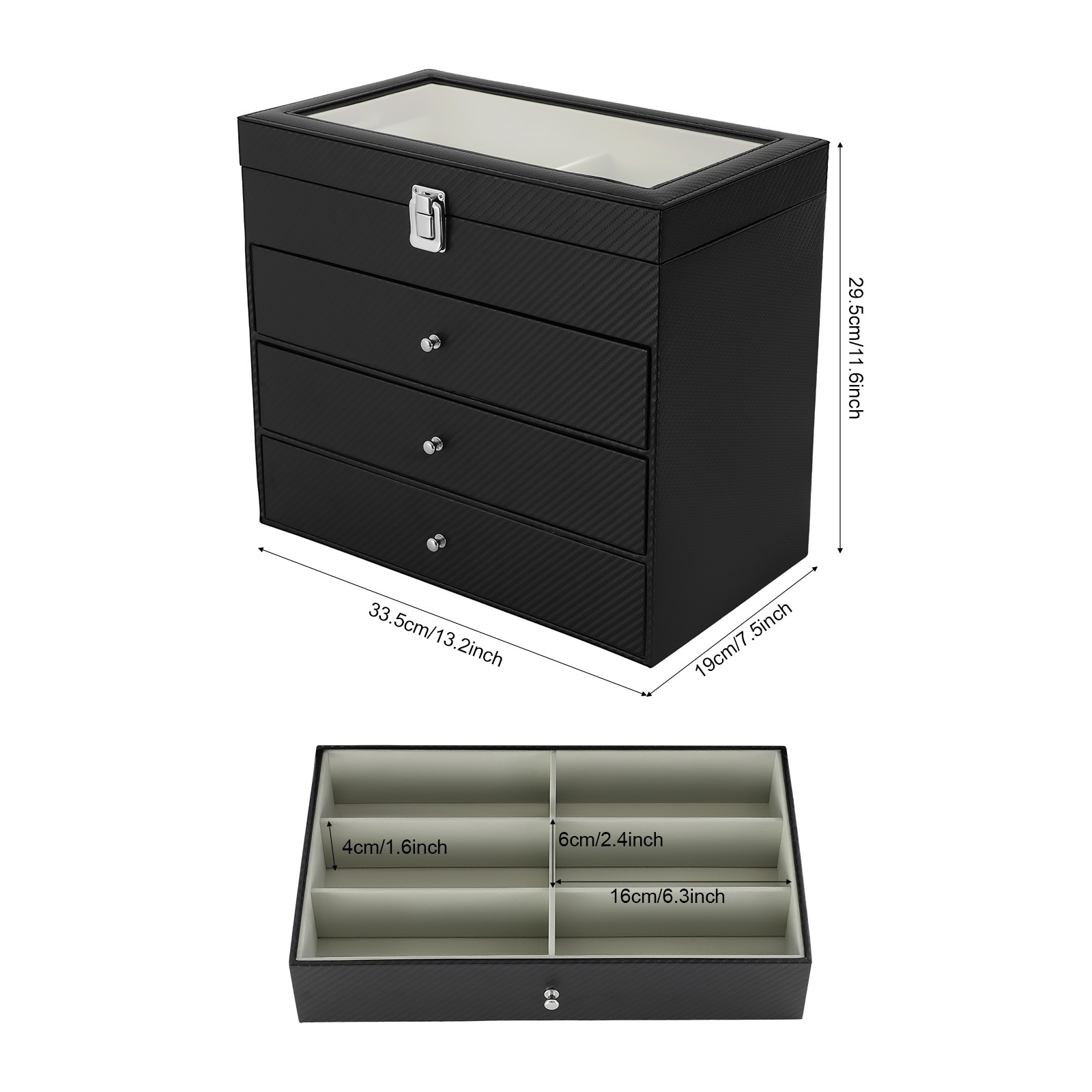 Scatola espositiva per occhial - Jewelry Box Watches Bracelets recensione e prezzo