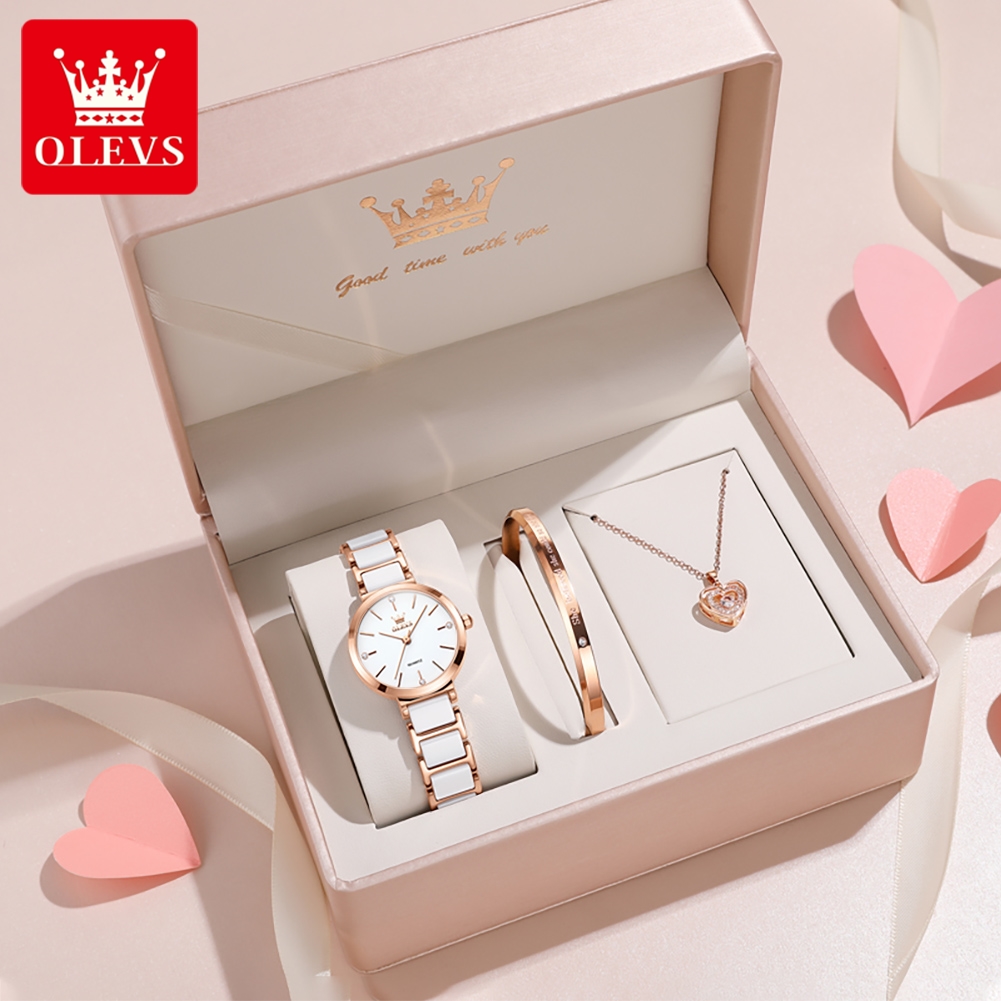 OLEVS Orologio da donna 5877 O - Jewellery Watches recensione e prezzo