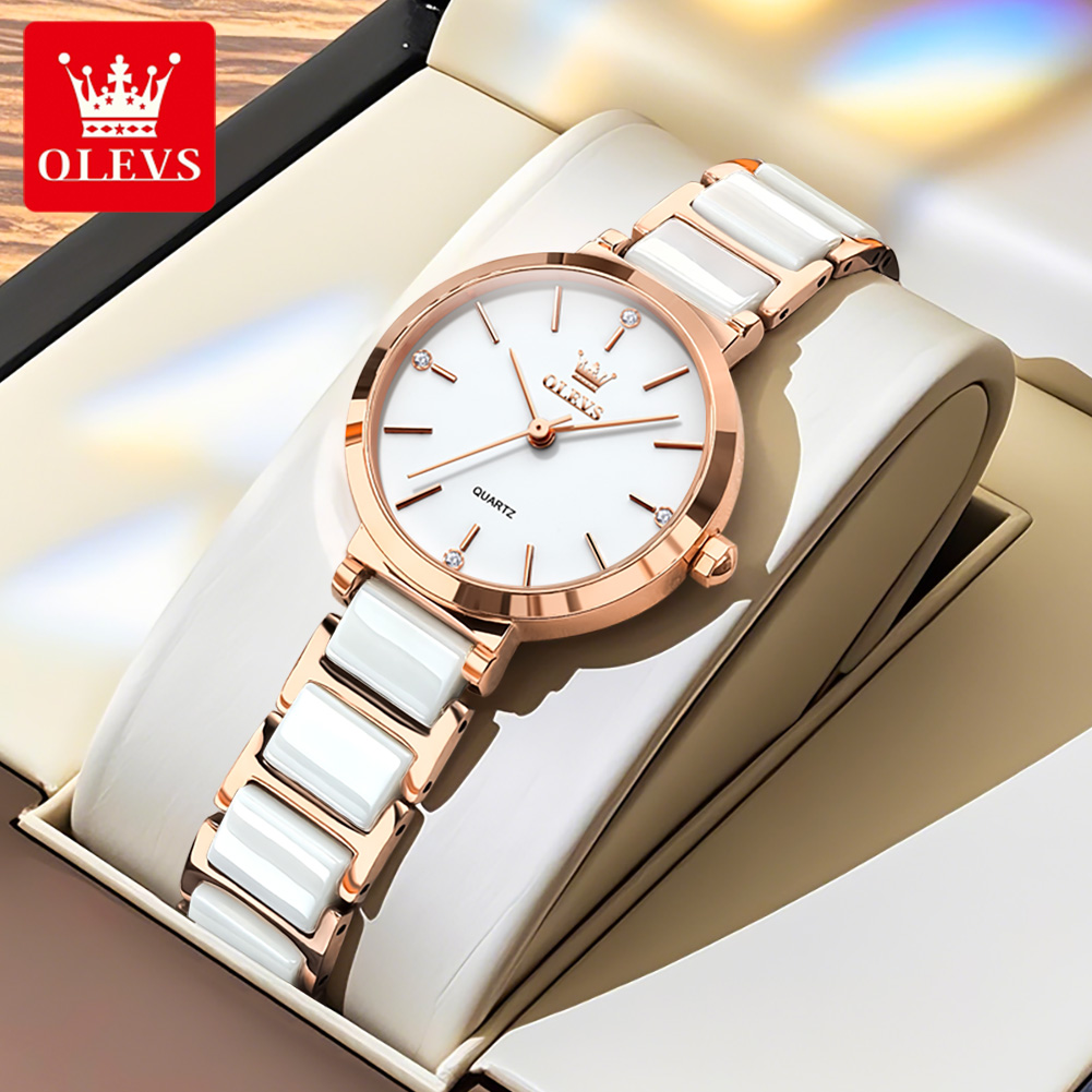 OLEVS Orologio da donna 5877 O - Jewellery Watches recensione e prezzo
