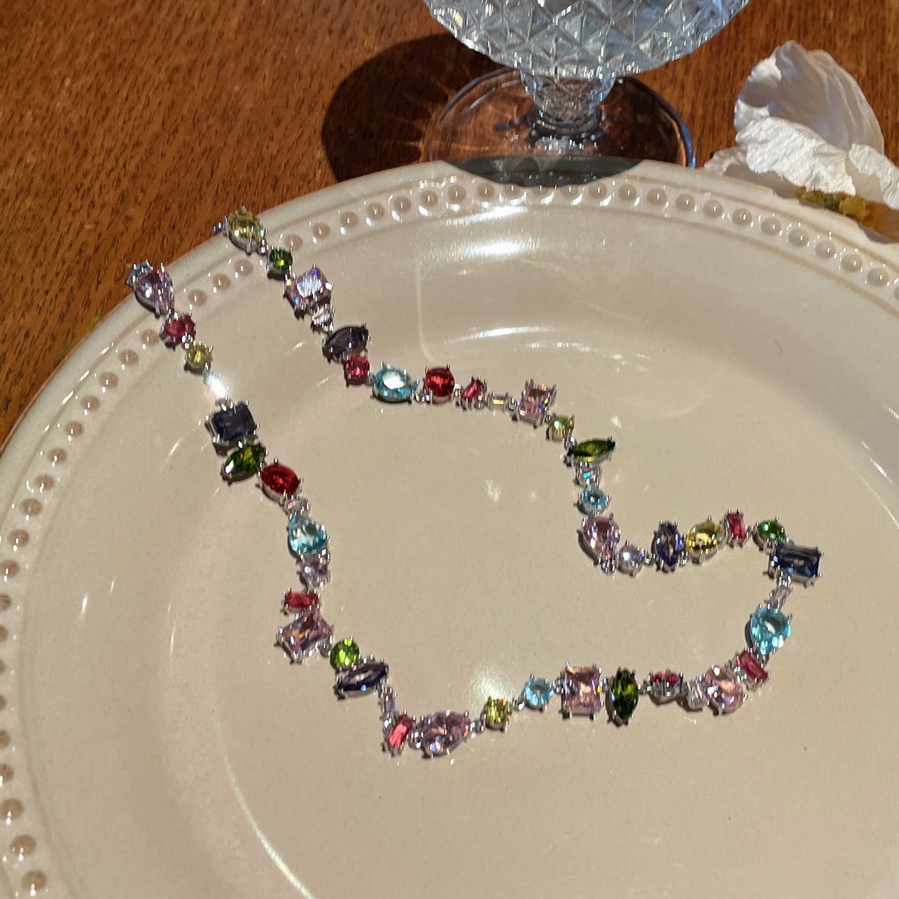 UWIN zircone perline catena da - Tennis Bracelet Cubic recensione e prezzo