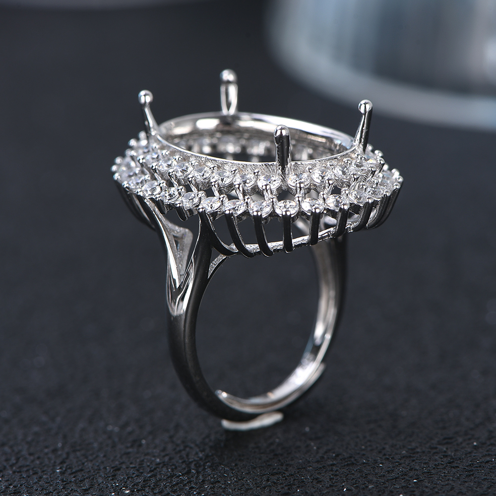 13x18mm S925 Anello in argento - Sterling Silver Ring recensione e prezzo