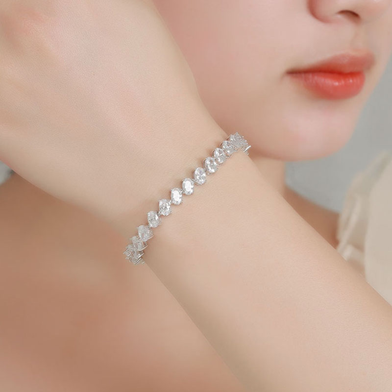 Veri gioielli pregiati 925 pav - Tennis Bracelet Cubic recensione e prezzo