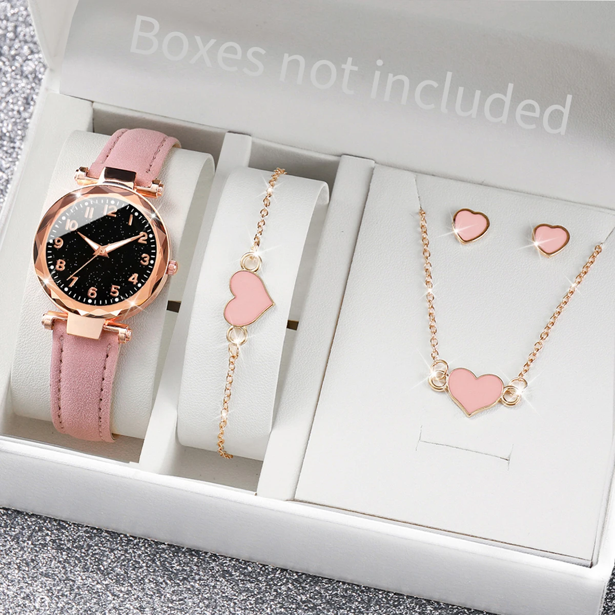 5/6 pezzi di orologi da donna  - Jewelry Box Watches Bracelets recensione e prezzo