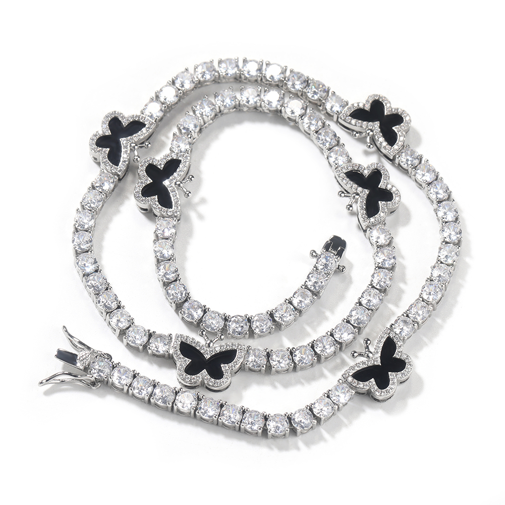 THE BLING KING 4mm Collana a c - Tennis Bracelet Cubic recensione e prezzo