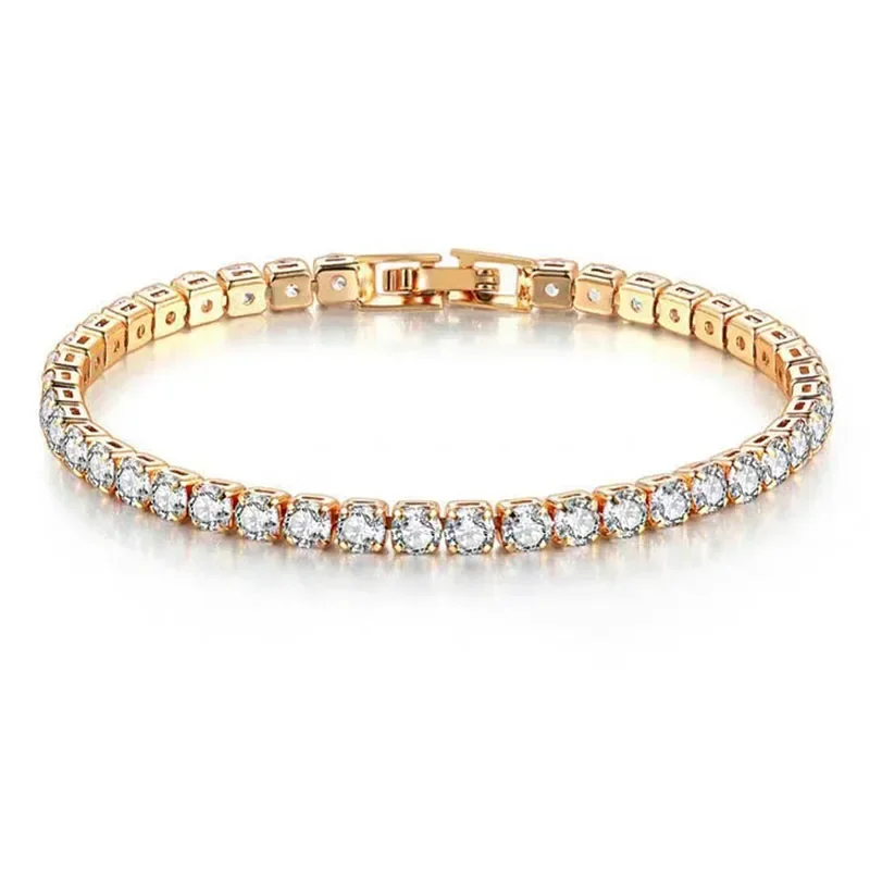 Hip hop 925 sterling silver cu - Tennis Bracelet Cubic recensione e prezzo
