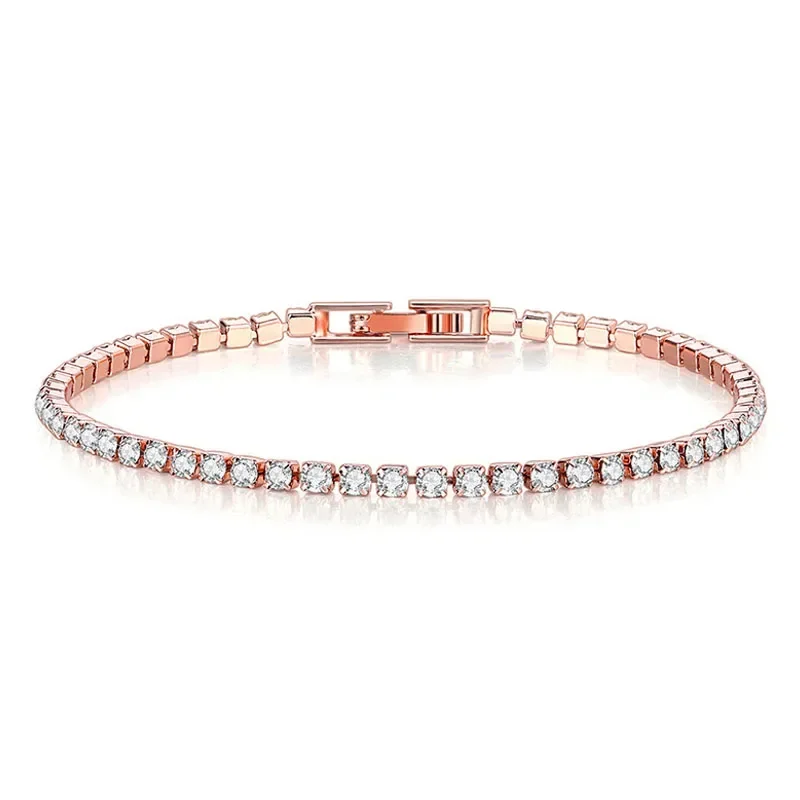 Hip hop 925 sterling silver cu - Tennis Bracelet Cubic recensione e prezzo