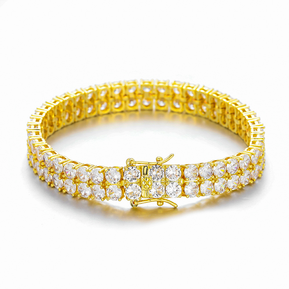 Bracciale con catene da tennis - Tennis Bracelet Cubic recensione e prezzo