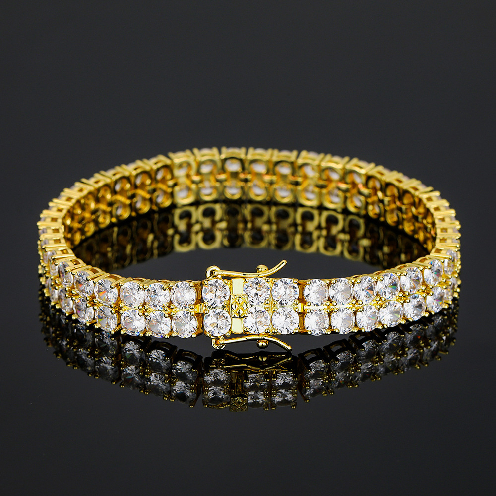 Bracciale con catene da tennis - Tennis Bracelet Cubic recensione e prezzo