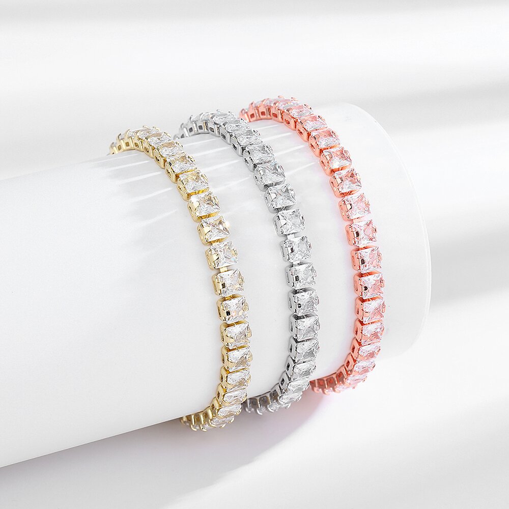 Bracciale Tennis in Argento St - Tennis Bracelet Cubic recensione e prezzo