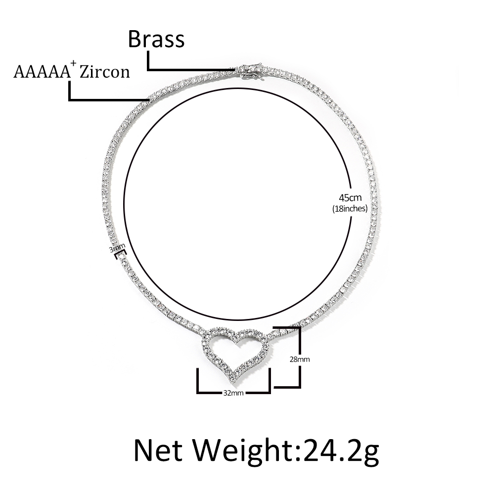 Catena da tennis Uwin da 3 mm  - Tennis Bracelet Cubic recensione e prezzo