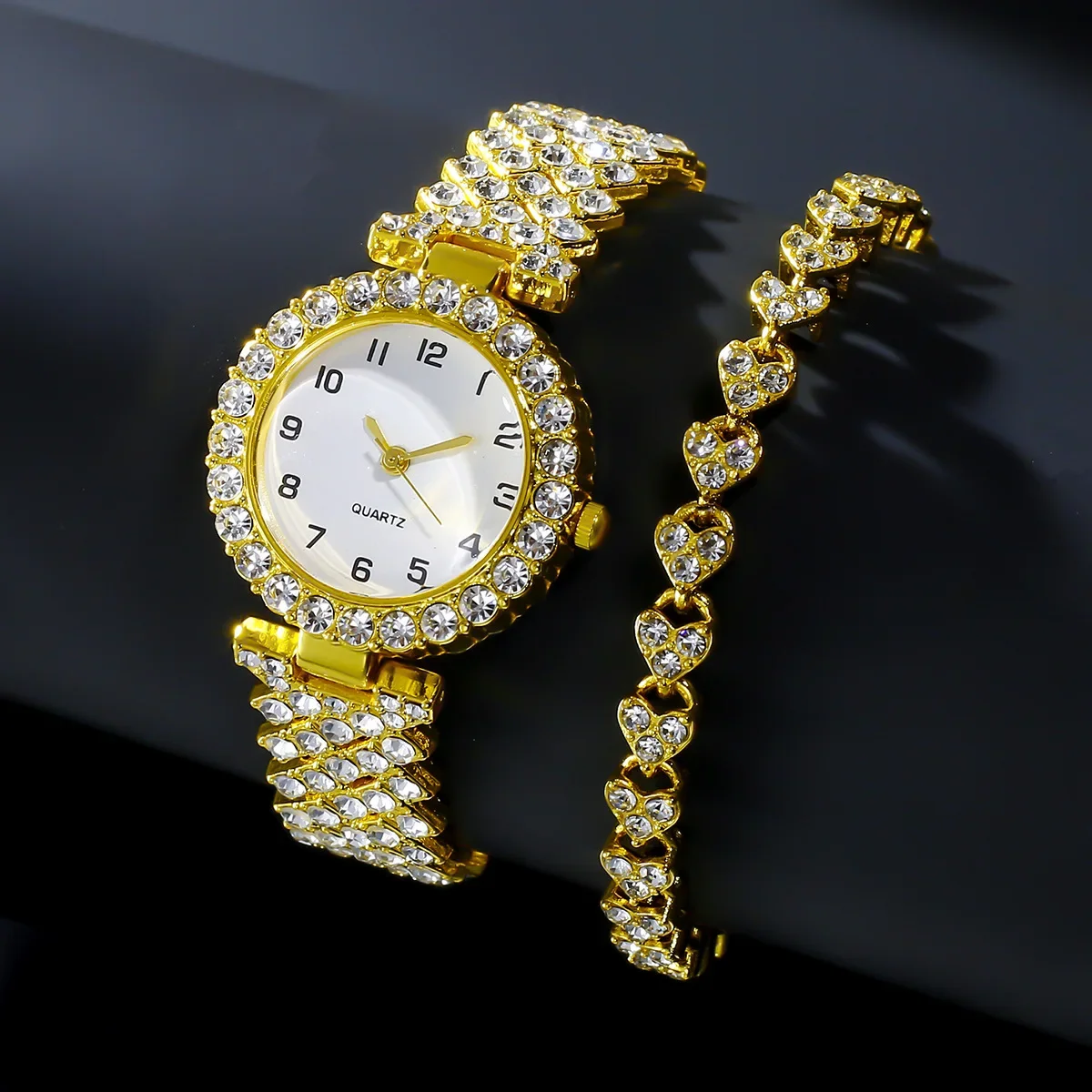 1 pz/2 pezzi set di orologi da - Jewelry Watches Women recensione e prezzo