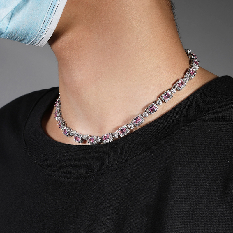 Collane Choker Hip Hop con Cat - Tennis Bracelet Cubic recensione e prezzo